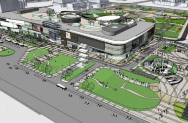 SketchUp Business Model: Beer City Commercial Plaza – Modern Multi-Story Shopping Mall-BIM WORLD