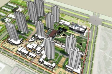Modern Mixed-Use Complex: Ground Floor Commercial with High-Rise Residential in SketchUp-BIM WORLD