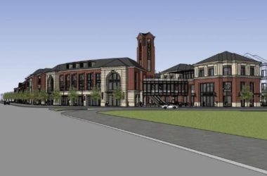 SketchUp Business Model: Multi-Story European Classical Style Community Commercial Street-BIM WORLD