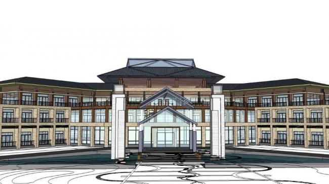 SketchUp Residential Designs: Modern Chinese Multi-Story Villas, Townhouses, and Apartment Buildings