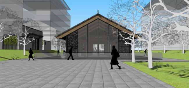 SketchUp Business Model: Designing a Multi-Story Chinese-Style Commercial Club