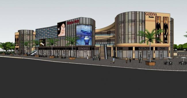 SketchUp Business Model: Designing Modern Multi-Story Commercial Shopping Malls