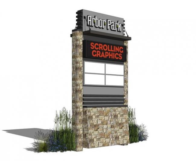 SketchUp Material Models for Signage and Wayfinding Components