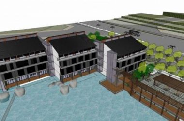 Wuhan Garden Holiday Hotel: Multi-Story Chinese-Style Resort Model in SketchUp-BIM WORLD
