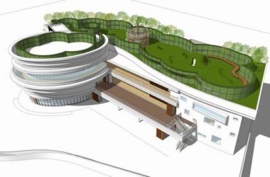 Zizhu Kindergarten: Modern Multi-Story School Model in SketchUp-BIM WORLD