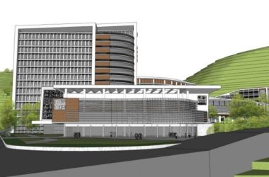 Modern Multi-Story High-Rise Hybrid Hospital Model in SketchUp-BIM WORLD