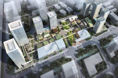 SketchUp Complex Model: Multi-Story High-Rise Mixed-Use Commercial, Office, and Hotel Building in Modern Style-BIM WORLD