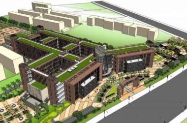 Xihang Elementary School: Modern Multi-Story Educational Building SketchUp Model-BIM WORLD