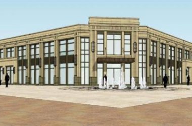 SketchUp Business Model: Multi-Story Commercial Building in Neoclassical and Art Deco Styles-BIM WORLD