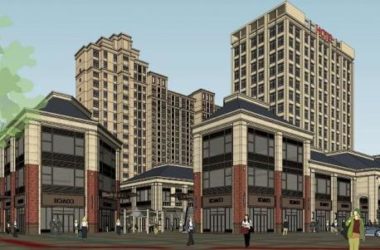SketchUp Residential Model Featuring High-Rise Living, Hotel, Ground-Floor Retail, Sloped Roofs, Corridors, and Neoclassical Design-BIM WORLD
