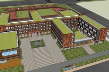 Modern Multi-Story Primary School Model | Educational and Teaching Building in SketchUp-BIM WORLD