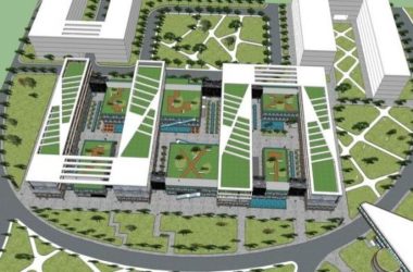 Modern Multi-Story University Campus Building | Educational and Office Spaces in Contemporary Design-BIM WORLD