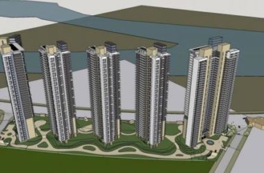 SketchUp Residential Models: Modern High-Rise Commercial and Residential Communities-BIM WORLD