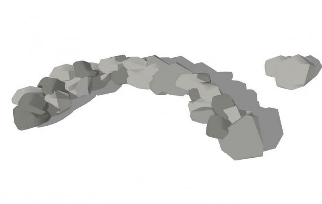 SketchUp Material Model: Landscape Stone Texture Component