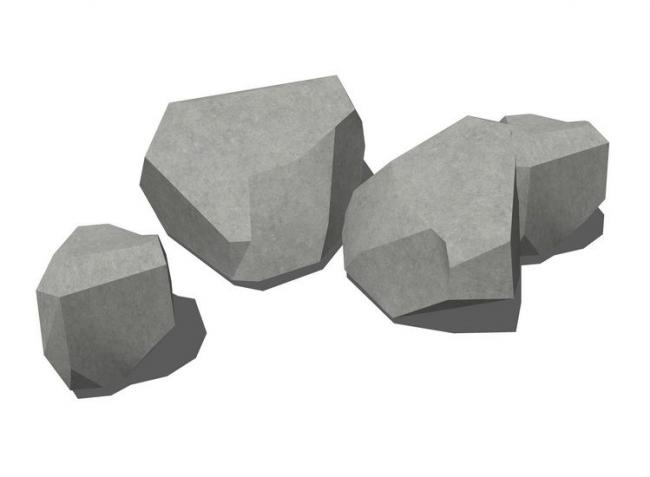 SketchUp Material Models: Landscape Stone Textures and Components