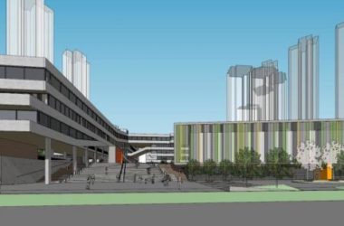 Modern Multi-Story Elementary School Campus Design in SketchUp-BIM WORLD