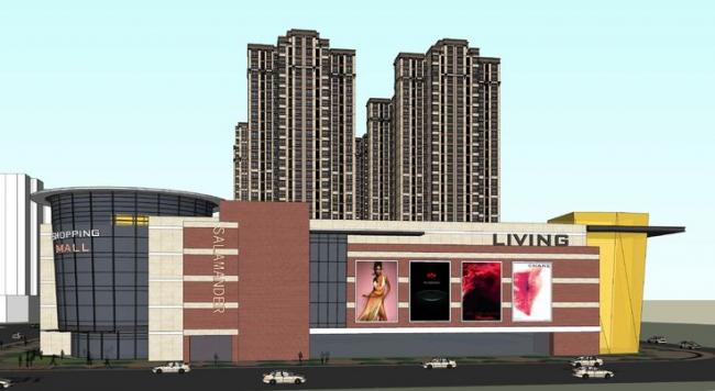 SketchUp Residential Models: High-Rise Apartments, Ground-Floor Shops, and European Classical Mixed-Use Buildings