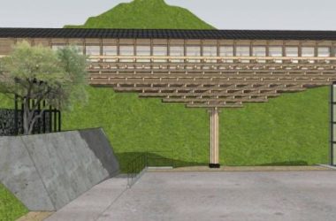 SketchUp Cultural Model: Wooden Bridge Museum Featuring Traditional Chinese Architecture-BIM WORLD