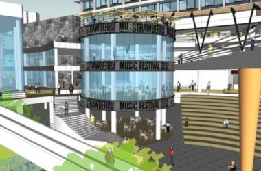 SketchUp Complex Model: Multi-Story Modern Commercial Square-BIM WORLD