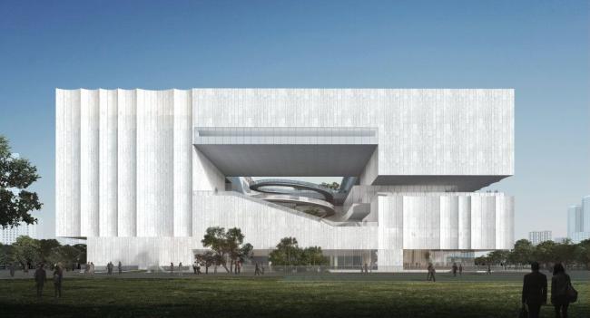 Modern Multi-Story Museum: A Cultural Architecture Model in SketchUp