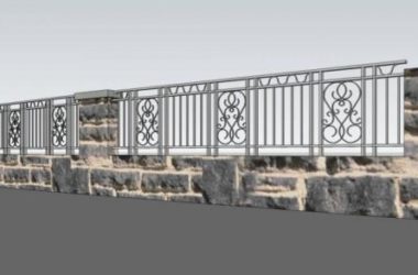 SketchUp Material Models: Wall Guardrails, Railings, and Components-BIM WORLD