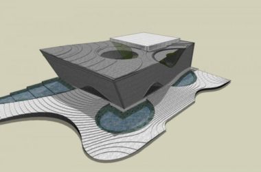 Modern Multi-Story Concert Hall: A Cultural and Artistic SketchUp Model-BIM WORLD