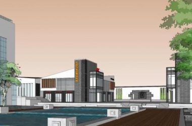 SketchUp Business Model: Multi-Story Residential Communities, Commercial Spaces, and Modern Chinese Design-BIM WORLD