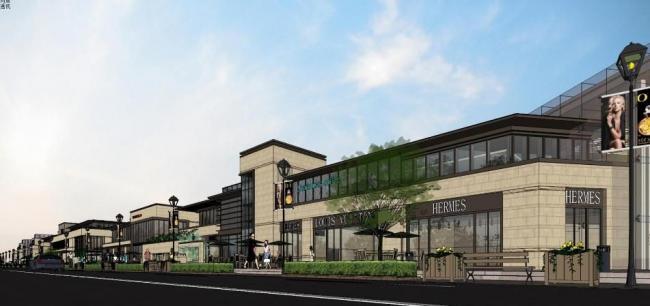 SketchUp Business Model: Multi-Story Neoclassical Street-Side Commercial Sales Office