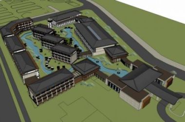 SketchUp Model of Zhangjiajie Loujiang Hotel: Multi-Story Chinese-Style Design-BIM WORLD