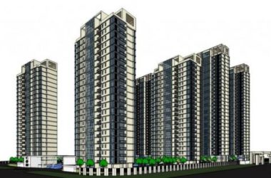 Modern High-Rise Residential Complex 3D Model in SketchUp-BIM WORLD