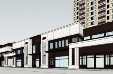 SketchUp Business Model: Vanke Street Commercial Project in Neoclassical Style-BIM WORLD