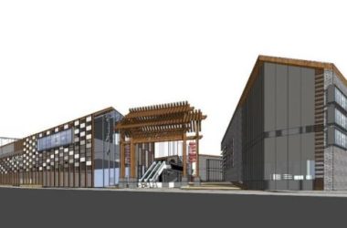 SketchUp Business Model: Multi-Story Commercial Street in Traditional Chinese Style-BIM WORLD