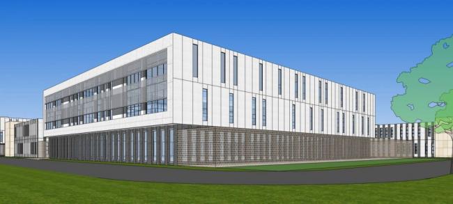 Sketchu Industrial Factory: Modern Multi-Story Industrial Park and Factory Building