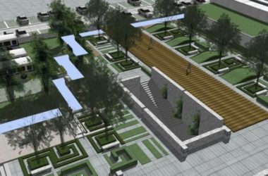 SketchUp Cultural Model: Modern Multi-Story Exhibition Hall and Public Square Design-BIM WORLD