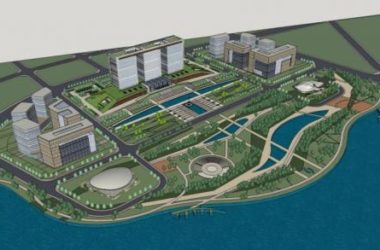 High-Rise Benxi Government Office Building: Modern Administrative and Office Space in SketchUp Model-BIM WORLD