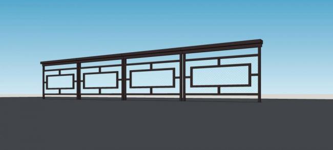 SketchUp Material Models: Railings, Components, and Chinese Style Designs