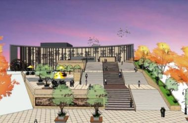 SketchUp Cultural Model: Modern Multi-Story Tea Culture Museum Architecture-BIM WORLD