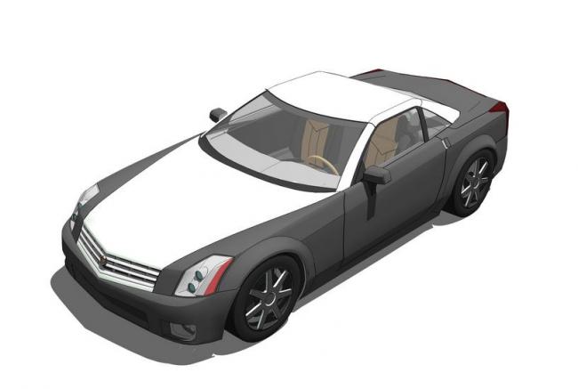 SketchUp Materials and Components for Car Models