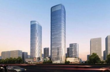 SketchUp Complex Model: Modern High-Rise Commercial Office Building-BIM WORLD