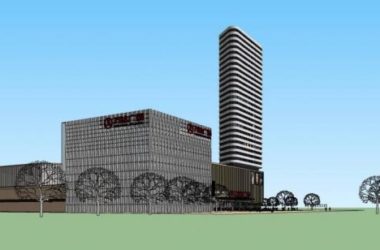 Lingshuiwan Wanda Plaza: Modern Mixed-Use Commercial and High-Rise Complex in SketchUp-BIM WORLD