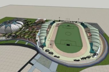 Modern Multi-Story Gymnasium and Sports Complex Design in SketchUp-BIM WORLD