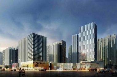 Modern High-Rise Office Building Model in a High-Tech Park | SketchUp Design-BIM WORLD