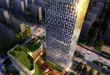 Super High-Rise Modern Office Building Model in SketchUp-BIM WORLD