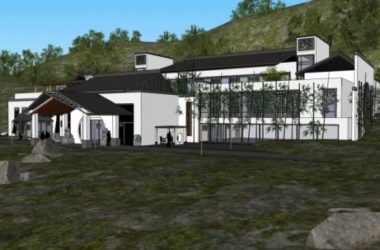 Multi-Story Mountain Hotel Model in Traditional Chinese Style | SketchUp Design-BIM WORLD