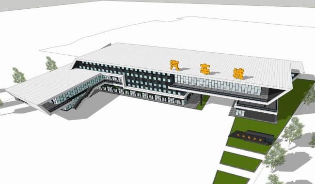 Sketchu Industrial Building | Modern Multi-Story Facility in Linxiang Automobile City