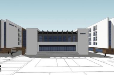 Modern Multi-Story High School Campus and Educational Building Design in SketchUp-BIM WORLD