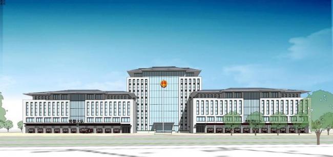 SketchUp Model: Modern Multi-Story Administrative Office for Special Operations Combat Support Brigade