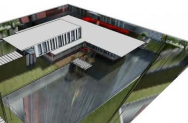 SketchUp Business Model: Multi-Story Clubhouse and Modern Commercial Building Design-BIM WORLD