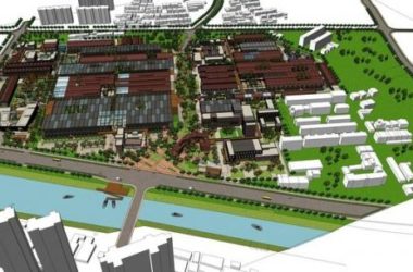Sketchu Industrial Factory: Modern Multi-Story Industrial Park and Factory Design-BIM WORLD