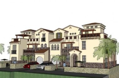 Spanish-Style Double Split Villa Model in SketchUp-BIM WORLD